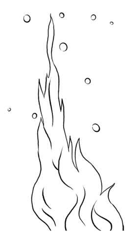 Cypress Tree Coloring Page